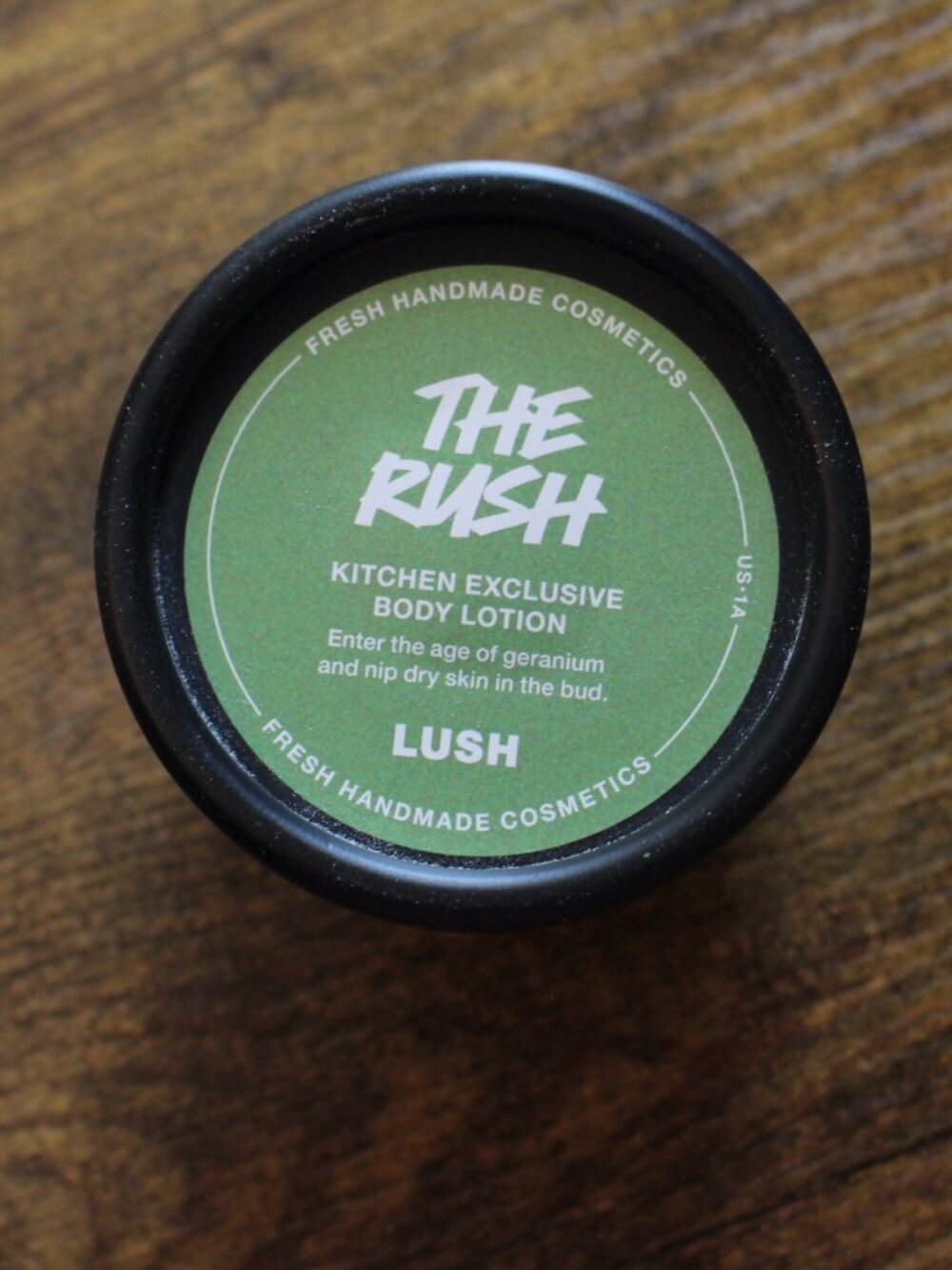 The Rush Lush Kitchen Body Lotion